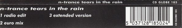N-Trance : Tears In The Rain (CD, Single, CD1)