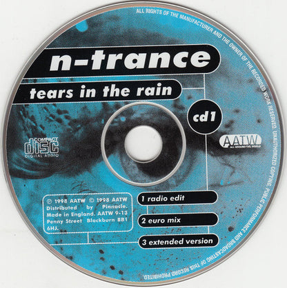 N-Trance : Tears In The Rain (CD, Single, CD1)