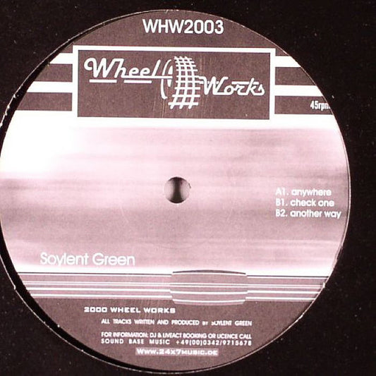 Soylent Green : Anywhere (12")