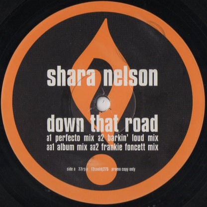 Shara Nelson : Down That Road (12", Promo)