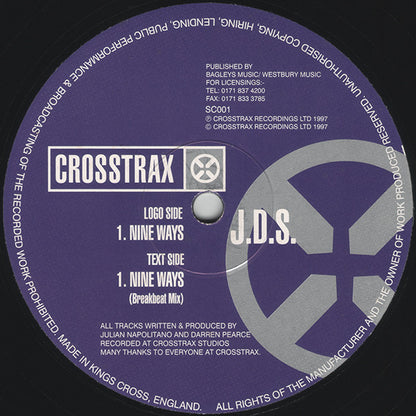J.D.S.* : Nine Ways (12")