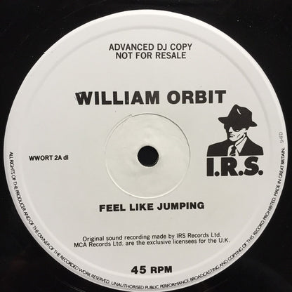 William Orbit : Feel Like Jumping (12", Promo)
