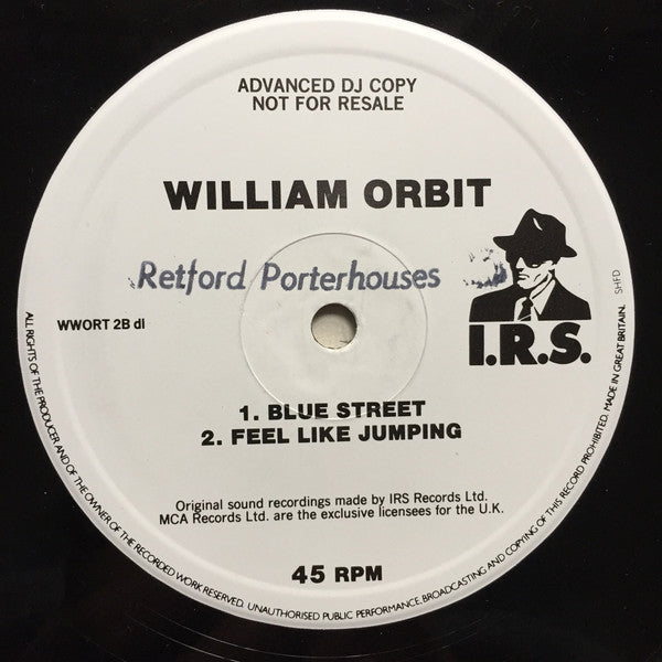 William Orbit : Feel Like Jumping (12", Promo)