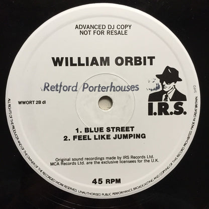 William Orbit : Feel Like Jumping (12", Promo)