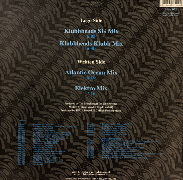 The Morphanage : Your Mind (12")