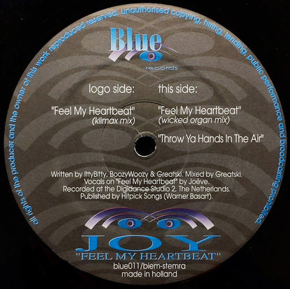 Joy (4) : Feel My Heartbeat (12")