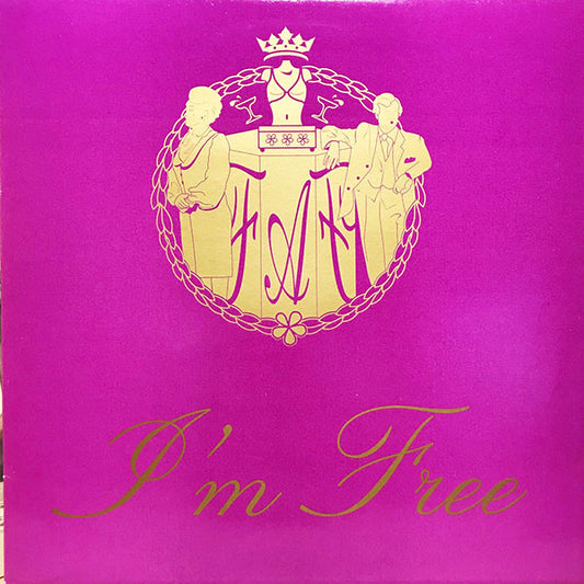 F.A.F. : I'm Free (12", Promo)