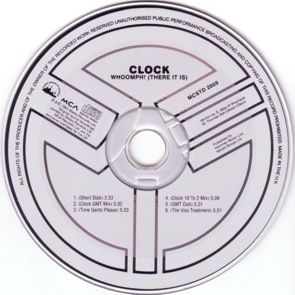 Clock : Whoomph! (There It Is) (CD, Single)