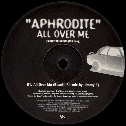 Aphrodite : All Over Me (12", Promo)