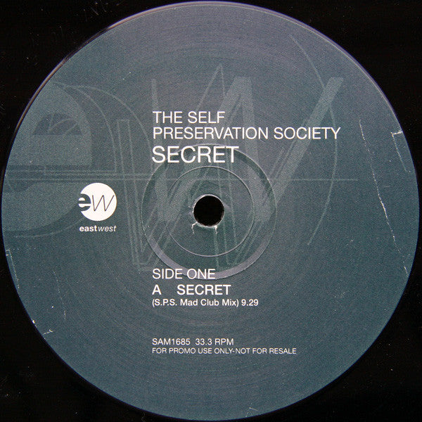 The Self Preservation Society* : Secret (12", Promo)