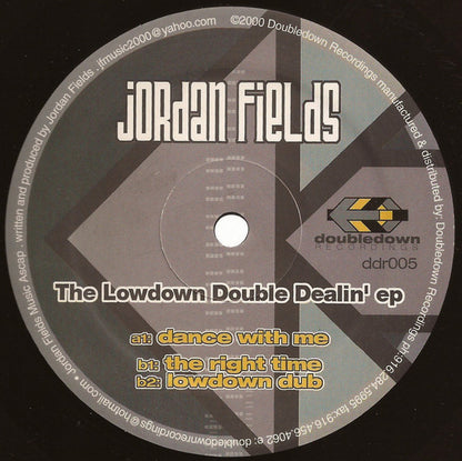 Jordan Fields : The Lowdown Double Dealin' EP (12", EP)