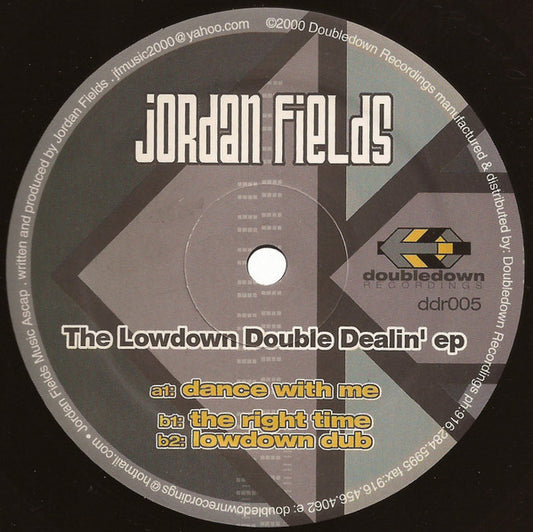 Jordan Fields : The Lowdown Double Dealin' EP (12", EP)