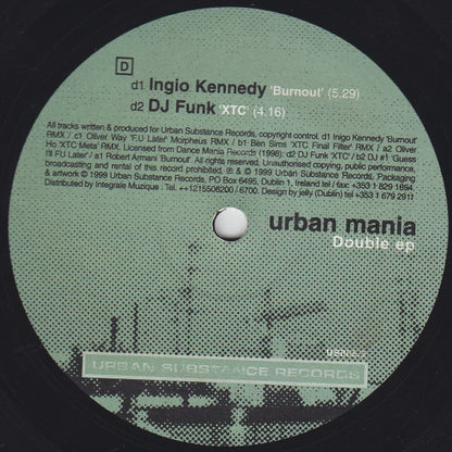 Various : Urban Mania (2x12", Comp)