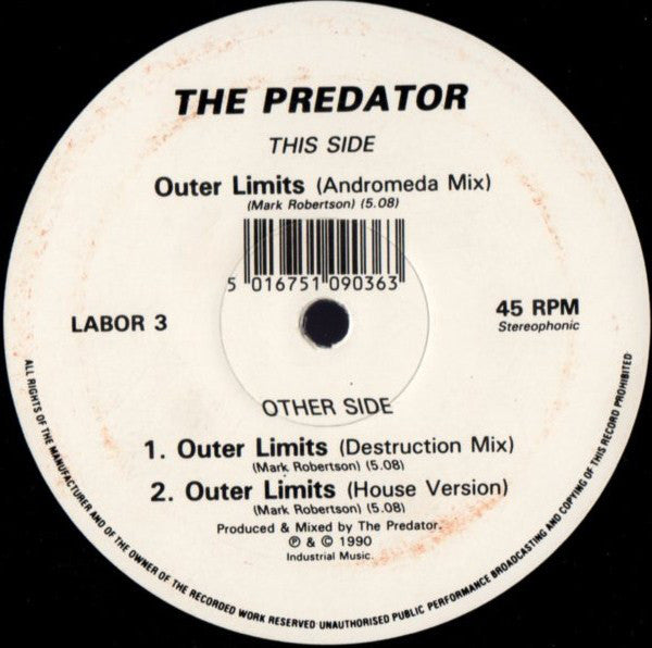 The Predator : Outer Limits (12")