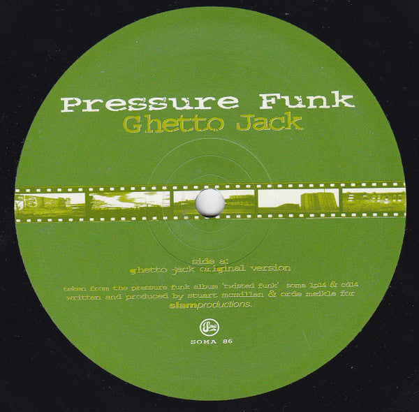 Pressure Funk : Ghetto Jack (12")