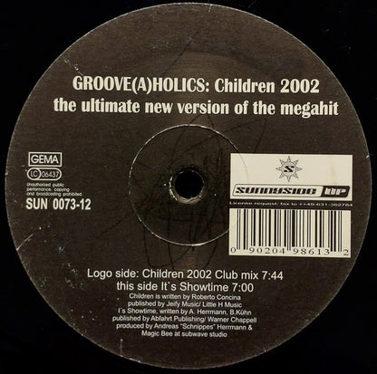 Groove(A)Holics : Children 2002 (12")