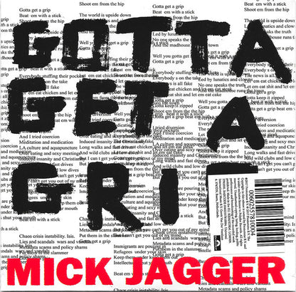 Mick Jagger : Gotta Get A Grip / England Lost (CD, Single, car)