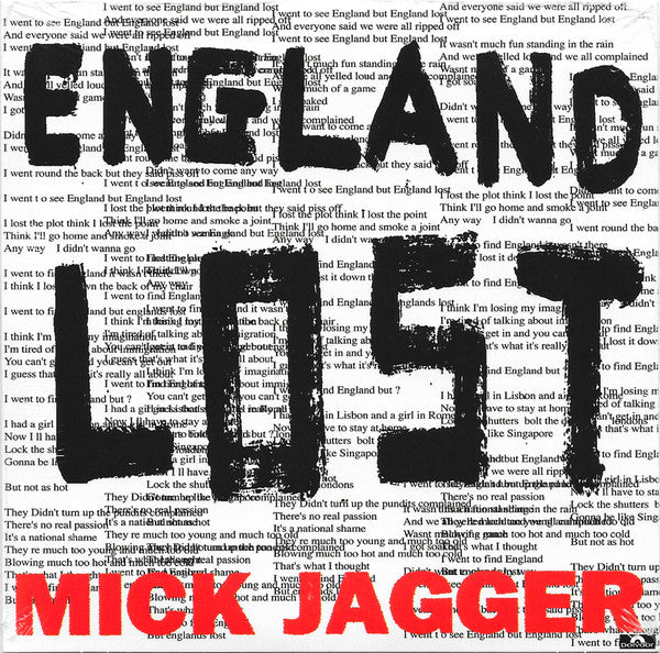 Mick Jagger : Gotta Get A Grip / England Lost (CD, Single, car)