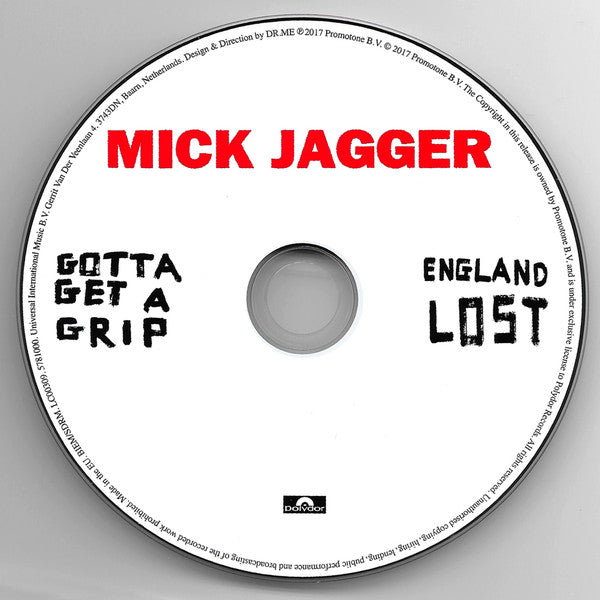 Mick Jagger : Gotta Get A Grip / England Lost (CD, Single, car)