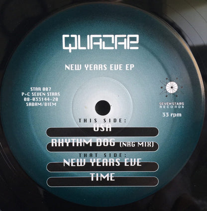 Quazar : New Years Eve EP (12", EP)