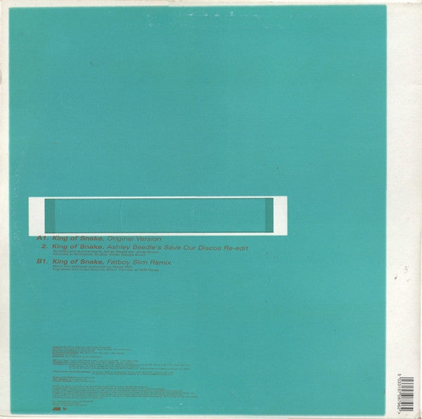 Underworld : King Of Snake (12", Single)