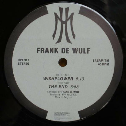 Frank De Wulf : Wishflower (12", Maxi, Ltd)