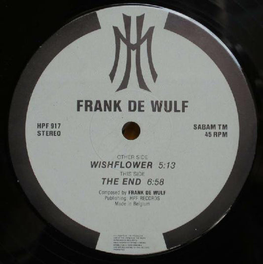 Frank De Wulf : Wishflower (12", Maxi, Ltd)