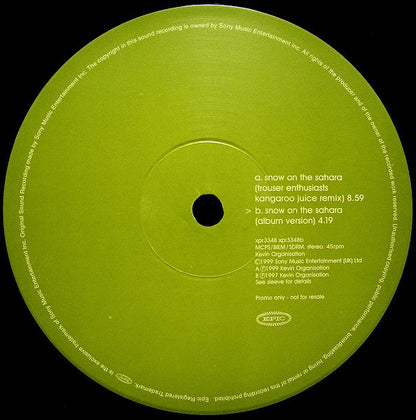 Anggun : Snow On The Sahara (12", Promo)