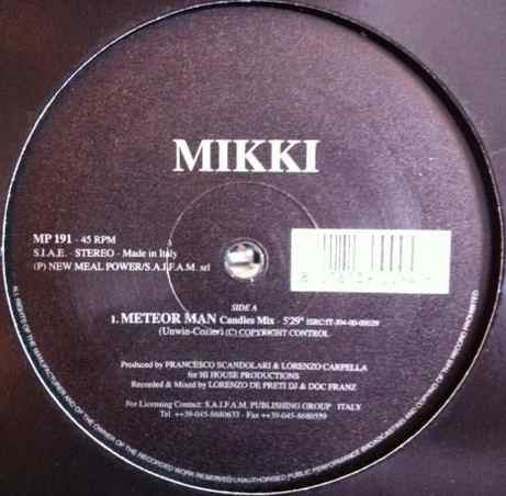 Mikki (3) : Meteor Man (12")