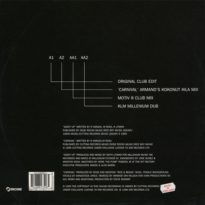 2 In A Room : Giddy Up (12")