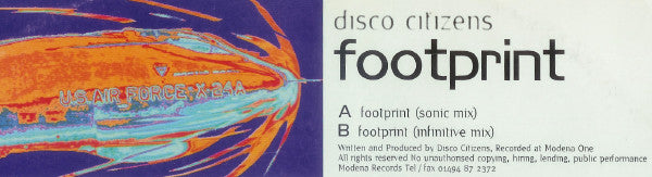 Disco Citizens : Footprint (12")