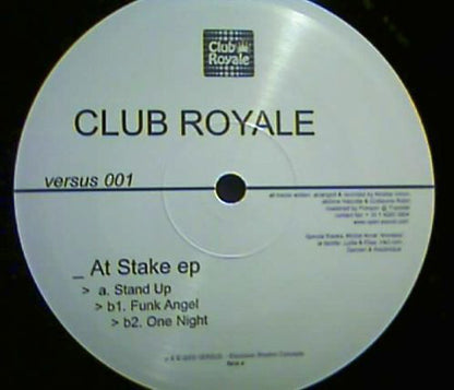 Club Royale (2) : At Stake E.P. (12", EP)