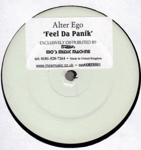 Alter Ego (2) : Feel Da Panik (12", Promo, W/Lbl, sti)