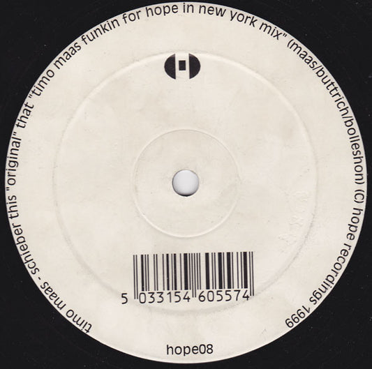 Timo Maas : Der Schieber (12")