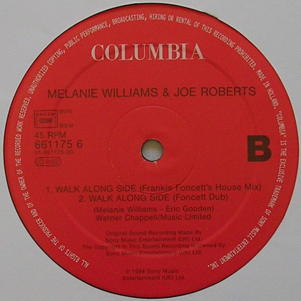 Melanie Williams & Joe Roberts : You Are Everything (12")