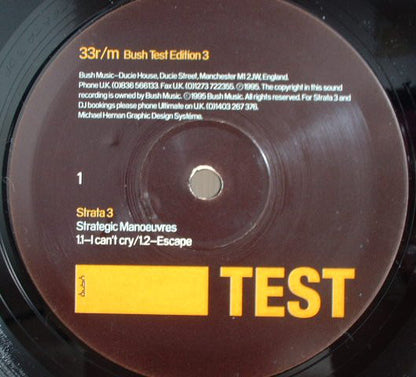 Strata 3 : Strategic Manoeuvres (2x12")