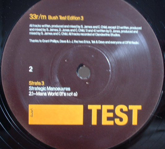 Strata 3 : Strategic Manoeuvres (2x12")