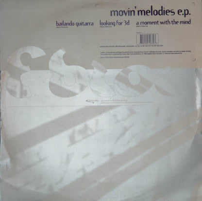 Movin' Melodies : Movin' Melodies E.P. (12", EP)