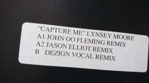 Lynsey Moore : Capture Me (12", Promo, W/Lbl)