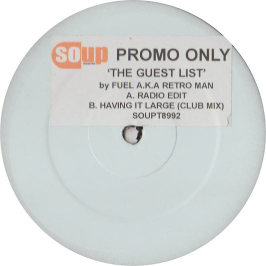 Fuel (6) : The Guest List (12", Promo, W/Lbl, Sti)