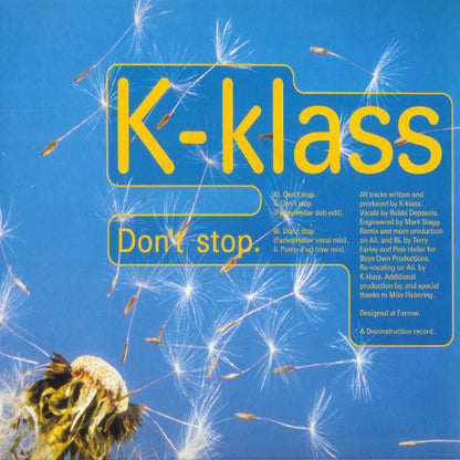 K-Klass : Don't Stop (12")