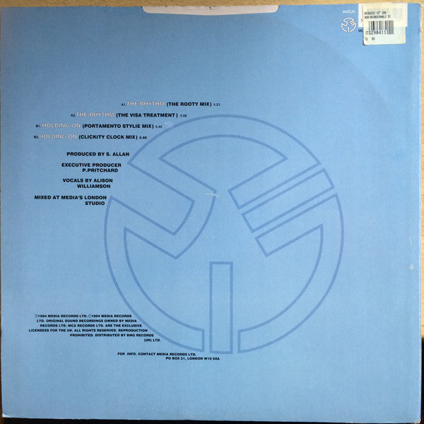 Clock : The Rhythm / Holding On (12")