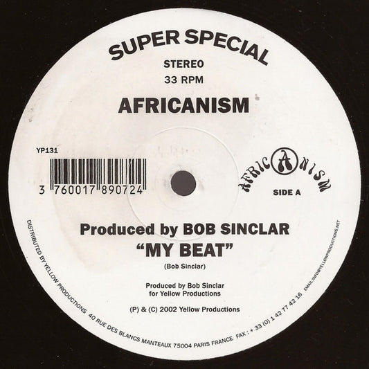 Africanism : My Beat + My Dub (12")