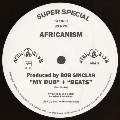 Africanism : My Beat + My Dub (12")