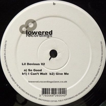 Lil' Devious : Lil' Devious 02 (12")