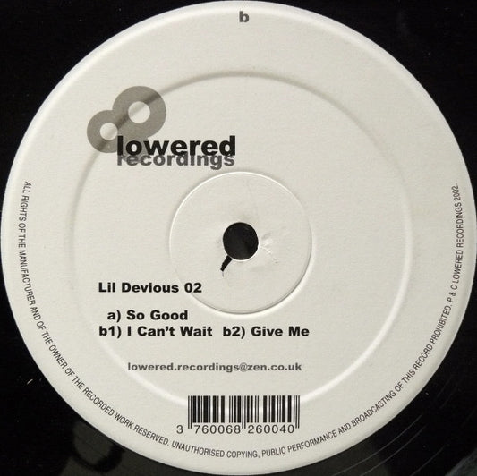 Lil' Devious : Lil' Devious 02 (12")