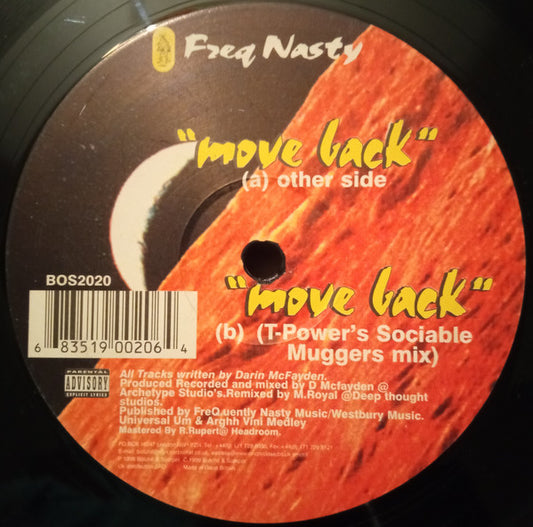 Freq Nasty : Move Back (12")