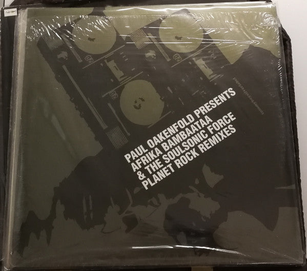 Paul Oakenfold Presents Afrika Bambaataa & Soulsonic Force : Planet Rock Remix (12", Single, Promo)