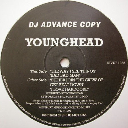 Younghead : The Way I See Things (12", Promo)