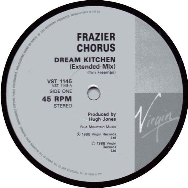 Frazier Chorus : Dream Kitchen (12")